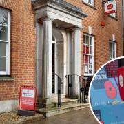 A Poppy Appeal collection pot was stolen from Bridport Post Office