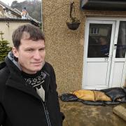 James Buckley who lives on St Swithins Road has had persistent issues with flooding