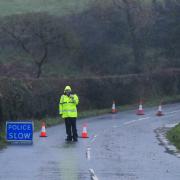 The road will remain closed until Dorset Council can asses the situation