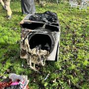 The fire was caused by a tumble dryer