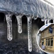Places to go in the cold. Inset: Bridport Library