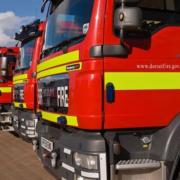 Two fire engines were mobilised to assist with a person stuck in a lift in Lyme Regis