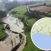 A flood alert has been issued for all rivers across west Dorset