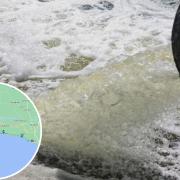 Sewage has been discharged in west Bay and Lyme Regis