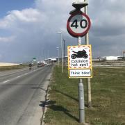 Road signs installed to help prevent motorcyclist deaths