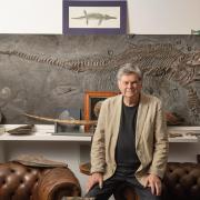 One of the highlights are his rare heteromorph ammonites and the 'kamikaze ichthyosaur' - a moment in time captured in stone for 160 million years