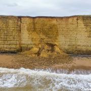 More cliff falls along Dorset Coast at West Bay