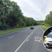 The crash was reported on the A35 Charmouth bypass
