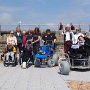 Launch of wheelchair scheme to make beach more accessible than ever