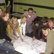 FORWARD LOOKING: Bridport Youth Assembly members 'plan for real'
