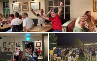 Bridport's pubs were full for England's first final in 55 years