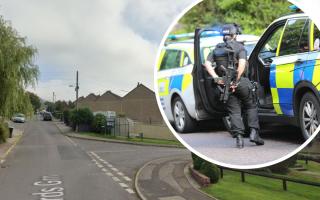 Armed police respond to incident in Beamisnter