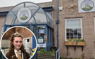 Alani Cook, inset, has warned of the danger of closing Bridport Youth and Community Centre