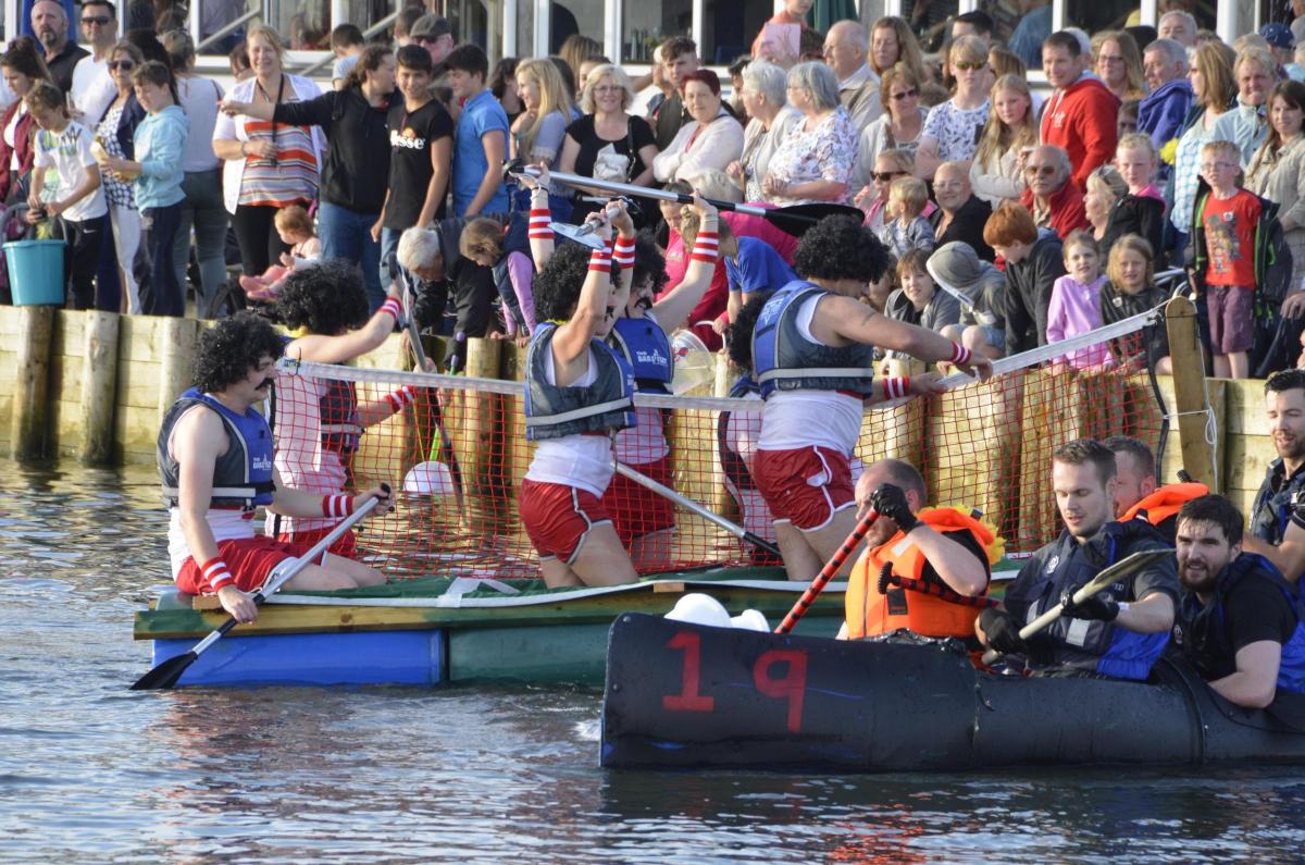 West Bay raft race 2016, Picture: GRAHAM HUNT PHOTOGRAPHY